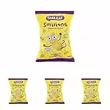 Smileat Smilitos Snack Ecológico de Maíz, 38g (Paquete de 4)