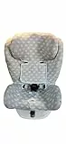 moon-bebe Funda Compatible con Silla de Coche Star Ibaby - Silla de Coche Grupo 0+/1/2/3 Baby Auto Fix NOE (GIRS)