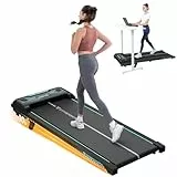 CITYSPORTS Cinta de Correr Eléctrica con Inclinación 8–10%, Walking Pad Silencioso 1–6 km/h con Pantalla LED y Mando, Cinta de Andar para Casa y Oficina, No Plegable