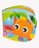 Playgro Libro de Baño, Con Sonidos, A partir de los 6 meses, Sin BPA, Splashing Fun Friends Bath Book, Multicolor, 1 Unidad (Paquete de 1), 40180