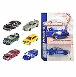 MAJORETTE Coches de Metal Serie Japón Premium, con Rueda Libre, Piezas móviles, suspensión, 1:64, 7,5 cm, 6 Surtidos: Se envía un Modelo de Forma aleatoria. A Partir de 3 años. (212051029)