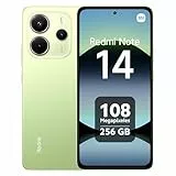 XIAOMI Redmi Note 14 - Smartphone de 8+256GB, Pantalla de 6.67' AMOLED FHD+ 120Hz, MediaTek Helio G99-Ultra, cámara de 108MP, TurboCharge 33W, 5500 mAh, Cargador no Incluido, Verde (Versión ES)