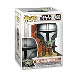 Funko Pop! Star Wars: The Mandalorian - Mando Flying with Jet Pack - Figura de Vinilo Coleccionable - Idea de Regalo- Mercancia Oficial - Juguetes para Niños y Adultos - TV Fans