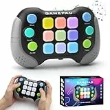 APOMOONS Consola de Juegos Portátil, 4 Modos de Juego de Reacción para Niños, Pop It Electrónico para Niños y Niñas a Partir de 5 Años