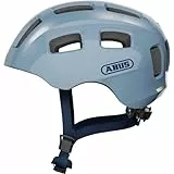 ABUS Casco de bicicleta Youn-I 2.0 - con luz para niños, adolescentes y jóvenes - para niñas y niños