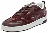 Calvin Klein Sneaker con Suela Cupsole Mujer Basket Low anacaradas, Rojo (Andorra/Bright White), 40