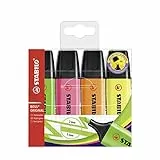 Marcador fluorescente STABILO BOSS ORIGINAL - Estuche con 4 colores