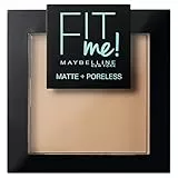 MAYBELLINE Polvo Mate y Poroso, Tono 120 Classic Ivory, 9 g (Paquete de 1)