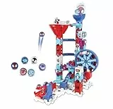 VTech - Marble Rush Spidey Challenge, Circuito de canicas Interactivo y Juguete de construcción, 65 Piezas, 6 canicas Personalizadas, Regalo para niños +4 años, Contenido en Español