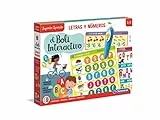 Clementoni Boli Interactivo Letras y Números, Juego Educativo con boli electrónico a Partir de 4 años, Juguete en español (55319)