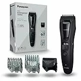 Panasonic ER-GB61-K503 - Recortadora Para Hombre Cuerpo, Barba Y Cabeza (3 En 1, Recargable, Acero Inoxidable, Batería Larga Duración, 39 Ajustes, 3 Accesorios Incluidos) negro/plata