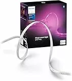 Philips Hue Solo 10M - Tira de luces LED Inteligente (1 x 10 m), tira de luces de colores ideal para iluminación interior, control con Hue App, compatible con Alexa, Google Assistant y Apple HomeKit