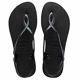 Havaianas - Luna, Sandalias Cómodas, Estilosas y Funcionales, Ajuste Seguro en Tobillo, Tiras Trenzadas y Suela Antideslizante, Mujer