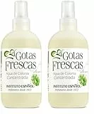 Instituto Español Gotas Frescas agua de colonia Vaporizador 250 ml (Paquete de 2)