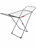 Vileda Tendedero universal Universal Ultimate con patas en X | Fácil de usar | Rápido de montar | 18m para secar | Soporte calcetines | Fácil de transportar gracias a sus ruedas