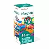 Miniland - Números magnéticos, 54 Piezas, Multicolor (45314)