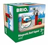 BRIO WORLD - Timbre de campana magnético, Accesorios para Circuito de Tren BRIO, Edad 3+ Años