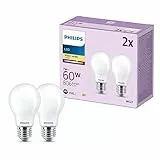 Philips Lighting 929001243092 Bombilla LED, Blanco Cálido, Pack 2 Bombillas