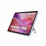 Lenovo Tab – Tablet 10.1' WUXGA (MediaTek Helio G85, 4GB RAM, 64 GB, 60 Hz, 2 Altavoces, Wi-Fi 5, Bluetooth 5.3, Android 14) Azul Polar – Incluye Case Transparente