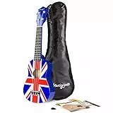 Martin Smith Ukelele soprano con bolsa de ukelele Union Jack