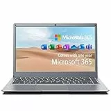 JUMPER Ordenador portátil 13,3 Pulgadas (Microsoft Office 365, 4GB + 64GB, portátil Full HD, Windows 10, Intel Celeron N3350, WLAN de Doble Banda, HDMI, cámara HD, Apoyar la expansión de la Memoria)
