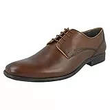 Hush Puppies Kane Maddow, Oxford para hombre, Brown, 40.5 EU