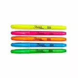 Subrayador Accent Pocket Sharpie, color colores variados 5-Pack