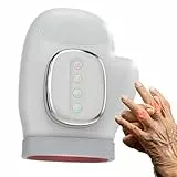 Masajeador de manos con calefacción, masajeador eléctrico de manos de 5 intensidades con 3 modos, máquina de masaje de muñeca recargable para el día de la madre, Pascua, vacaciones, cumpleaños, Acción