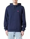 Wrangler Sudadera con Capucha Sign Off, Azul Marino, L para Hombre