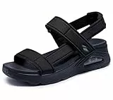 Skechers UNO Summer STAND2, Sandalia Mujer, Black, 40 EU