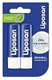 Liposan Original Bálsamo Labial De Cuidado Intensivo, Cacao, 2 Unidades (Paquete de 1)