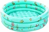 Piscina Hinchable Infantil Summer,100x40cm Piscina Hinchable de Bebés,Piscina Inflable Infantil,Piscina de Agua para Niños,Piscina Inflable Niños,Redonda Piscina para Jardín Interior al Aire Libre