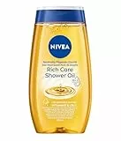 NIVEA Aceite de ducha natural con vitaminas 200 ml