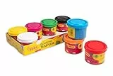 Jovi - Témpera líquida, pinturas para niños botes, 8 botes de temperas de 35ml, colores primarios, Lavables, temperas escolares, pintura manualidades (P508)