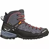 SALEWA MS ALP TRAINER MID GTX, Botas de Senderismo Hombre, Ombre Azul Fluo Orange, 46 EU