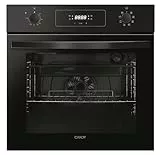 Candy Idea FIDCP N625 L, Horno Multifunción, 70L, 2 Bandejas y 1 Rejilla, Ventilador Radial, Limpieza Aquactiva, Convección + Ventilador, 8 Funciones, Mandos Push&Pull, Puerta Doble Cristal, Negro