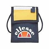 Ellesse Fontana Bandolera, Unisex Adulto, Navy/Yellow, Talla Única