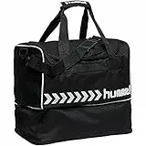 Hummel Bolsa Deporte Negro 100% poliéster - Tejido Unisex Talla Unica