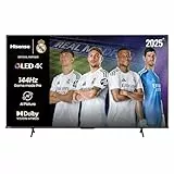 Hisense 75E7Q Pro - QLED Smart TV, Gaming TV, Modo Juego Pro 144Hz, AMD Freesync Premium Pro, Dolby Vision IQ + Dolby Atmos, Hi-Concerto, Procesador Hi-View Engine