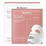 Biodance Bio-Collagen Real Deep Mask 4-pack - mascarillas faciales, mascarilla facial, mascarilla facial mujeres, mascarilla facial, refinamiento de poros, tratamiento de arrugas