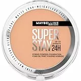Maybelline New York Superstay Híbrido 24H Base de Maquillaje en Polvo, Súper Cobertura, Súper Ligera, Hasta 24H, Tono 30