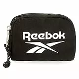 Reebok Boston Monedero Negro 12x8x2 cms Poliéster