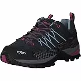 CMP Rigel Low Wmn Trekking Shoes WP, Zapatillas de Deporte Mujer, Titanio Skyway, 36 EU