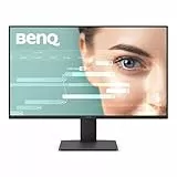 BenQ GW2491 Monitor IPS para el cuidado de los ojos, 23,8 pulgadas, 1080p FHD 100Hz, HDMI, DisplayPort, 1080 x 1920, bisel ultrafino, certificado TUV, sin parpadeo, luz azul baja Plus, Eye-CareU