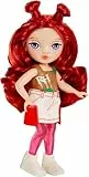 RAINBOW HIGH Littles Rainbow Fantasy Fairies & Pet - Apple, Red - Pequeña Muñeca Posable de 14 cm y Mascota Ciervo de Fantasía con Alas de Hada Intercambiables, Regalo para Niños +4