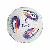 adidas Unisex Adulto Womens Euros 2025 Football, White/Pantone/Pantone/Lucid Lemon, 4