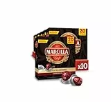Marcilla Cápsulas de Café Extra Intenso | Intensidad 13 | 200 Cápsulas Compatibles Nespresso (R)