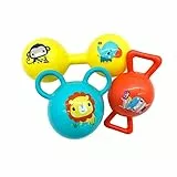 DQB DeQUBE- Fisher Price Set de Pesas y sonajero (920D00080)