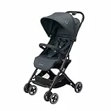 Maxi-Cosi Lara2, Silla paseo ligera, 0-4 años, 0-22 kg, silla paseo bebe, silla paseo compacta y ligera, 3 reclinaciones, reclinación total, plegado automático, Essential Graphite