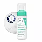 CeraVe Limpiador Espumoso Reequilibrante, Hidratación Profunda y Reducción de la Producción de Sebo, Con Tecnología Glycolysine, 3 Ceramidas Esenciales y Alantoína, Para Piel Normal a Mixta, 148 ml.